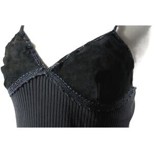 Express Cami Leather Cups Stretch Back Cami Small